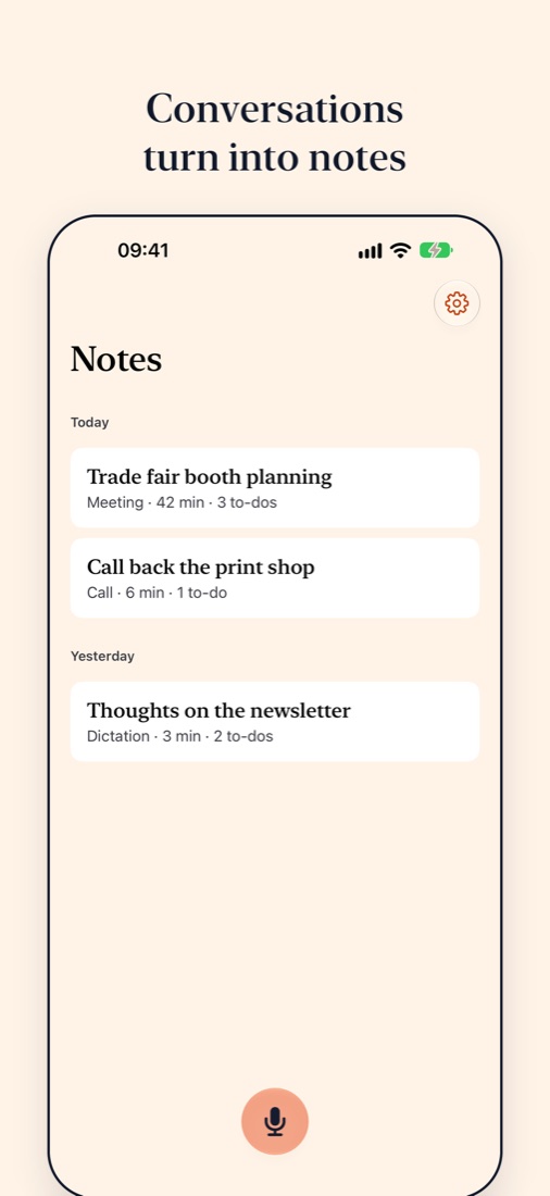 List of notes
